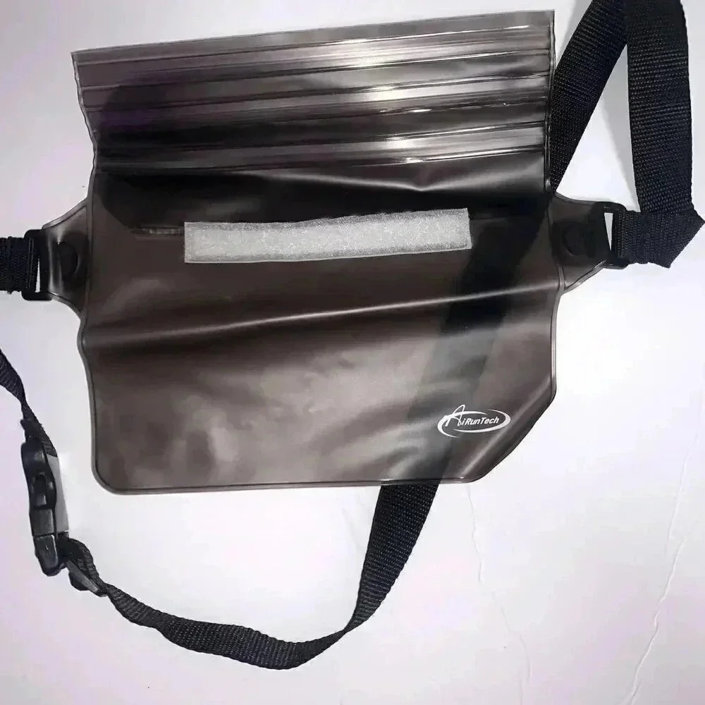 AiRunTech Waterproof Dry Bag With Adjustable Waist Band, swimming bag.
